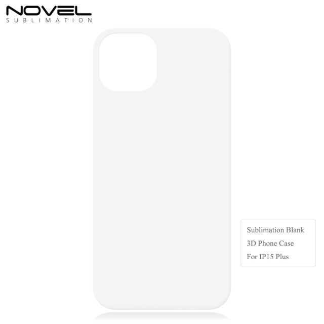 DIY Sublimation Blank Plastic 3D Phone Case for iPhone 15 Series