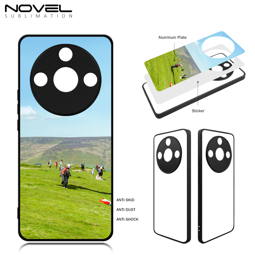 New Arrival Sublimation 2D TPU Phone Case for Honor X9B/Honor X50/X50i+,Honor X60i 5G with Aluminum Insert