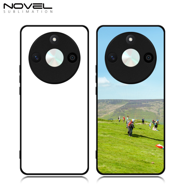 New Arrival Sublimation 2D TPU Phone Case for Honor X50 with Aluminum Insert