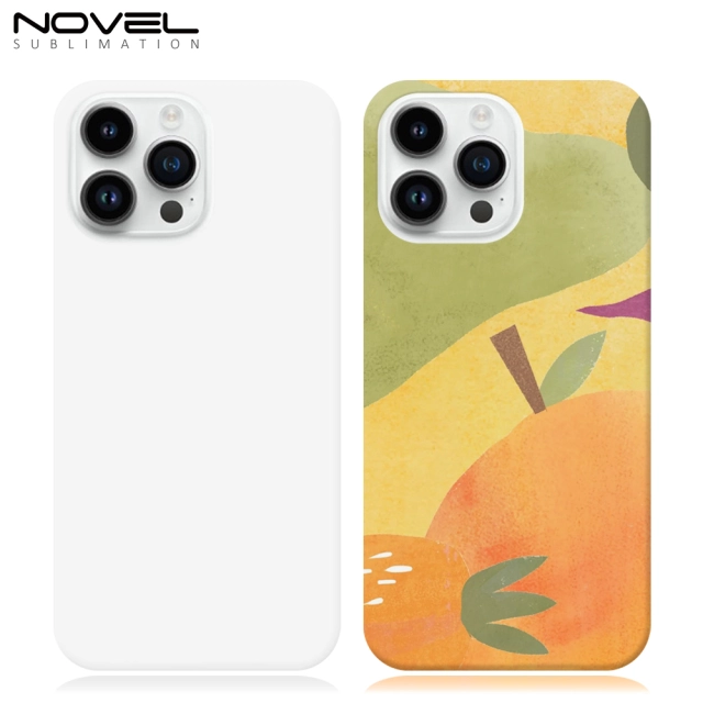 DIY Sublimation Blank Plastic 3D Phone Case for iPhone 15 Series