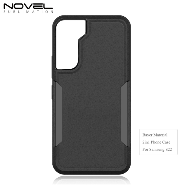 New Bayer Material 2in1 Anti-Drop TPU&PC Phone Cases for Samsung Series