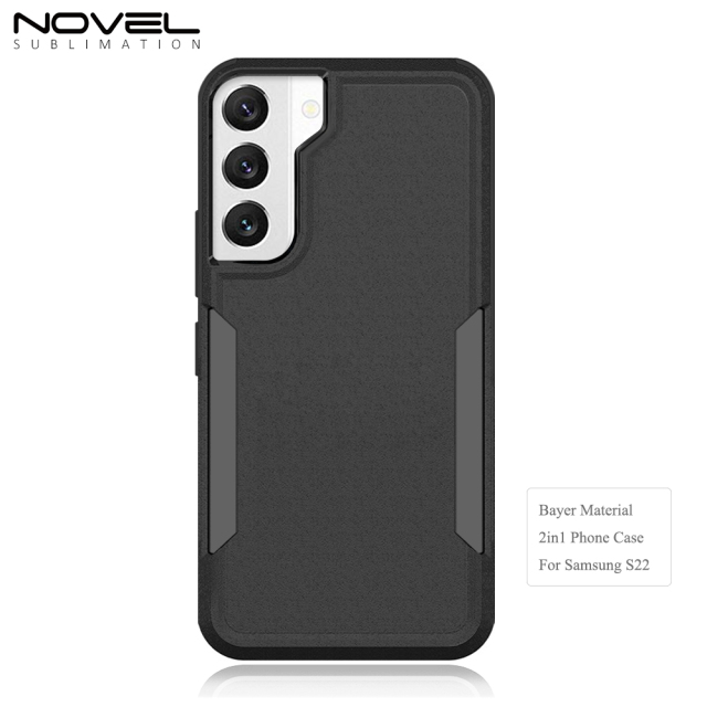 New Bayer Material 2in1 Anti-Drop TPU&PC Phone Cases for Samsung Series