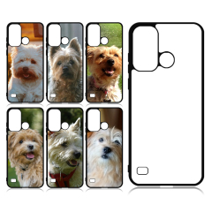 New Arrival Sublimation 2D TPU Phone Case for ZTE Blade A53 DIY Shell With Aluminum Sheet