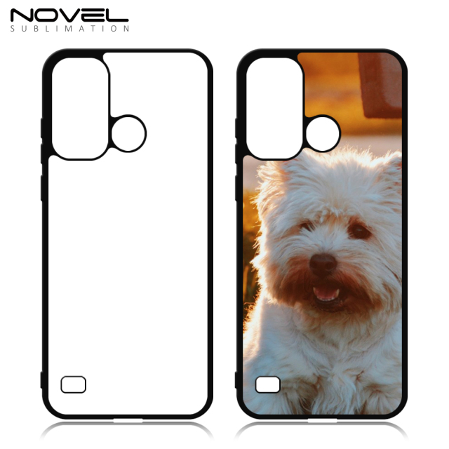 New Arrival Sublimation 2D TPU Phone Case for ZTE Blade A53 DIY Shell With Aluminum Sheet