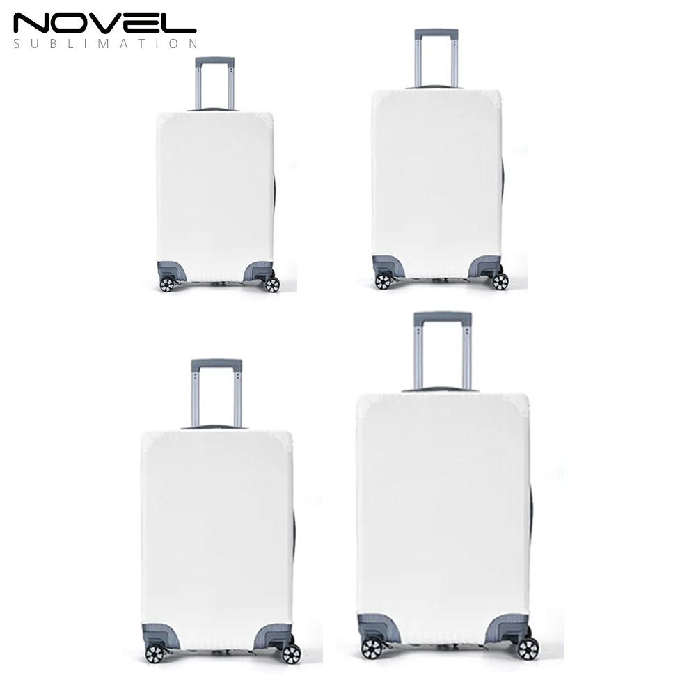 Sublimation Blank Travel Luggage Cover Custom Travel Accessories Fits 19-32 Inch Suitcase