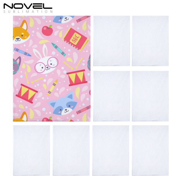 Sublimation Rectangular Flannel Pet Blanket Quilt Spring Autumn Soft Dog Blanket Cat Blanket