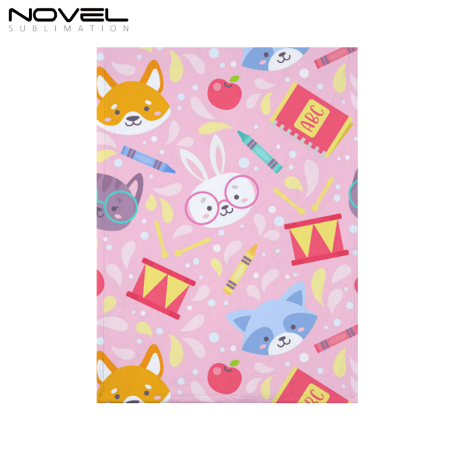 Sublimation Rectangular Flannel Pet Blanket Quilt Spring Autumn Soft Dog Blanket Cat Blanket