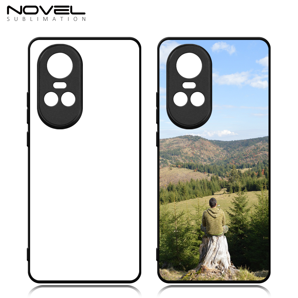 New Arrival Sublimation 2D TPU Phone Case for OPPO Reno 11 Series,Reno 10/Reno 10 Pro DIY Shell With Aluminum Sheet