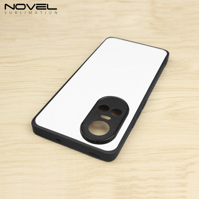 New Arrival Sublimation 2D TPU Phone Case for OPPO Reno 10/Reno 10 Pro DIY Shell With Aluminum Sheet