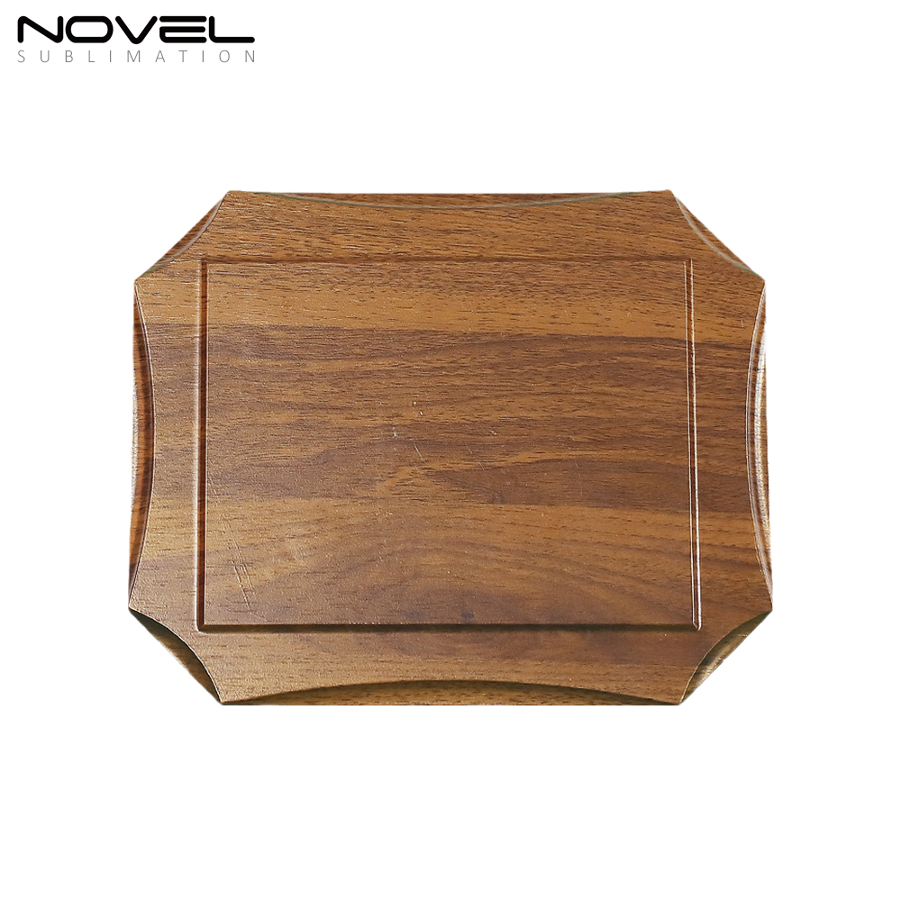 Sublimation Blank Wooden Honor Medal Certificate Award Plaque