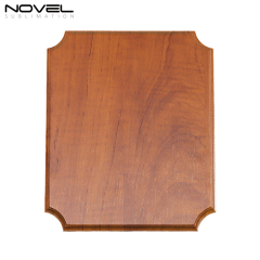 Sublimation Blank Wooden Honor Medal Certificate Award Plaque