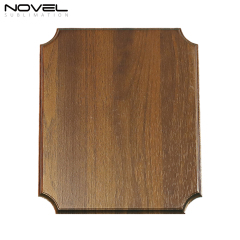 Sublimation Blank Wooden Honor Medal Certificate Award Plaque