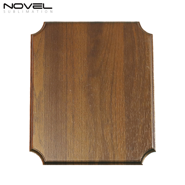 Sublimation Blank Wooden Honor Medal Certificate Award Plaque