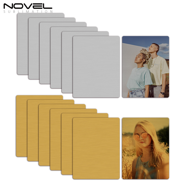 Sublimation Blanks 0.45mm Aluminum Sheet for Single Side Printing 9 Colors Available