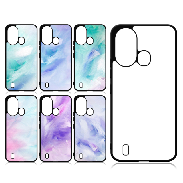 New Arrival Sublimation 2D TPU Phone Case for ZTE Blade L220 DIY Shell With Aluminum Sheet