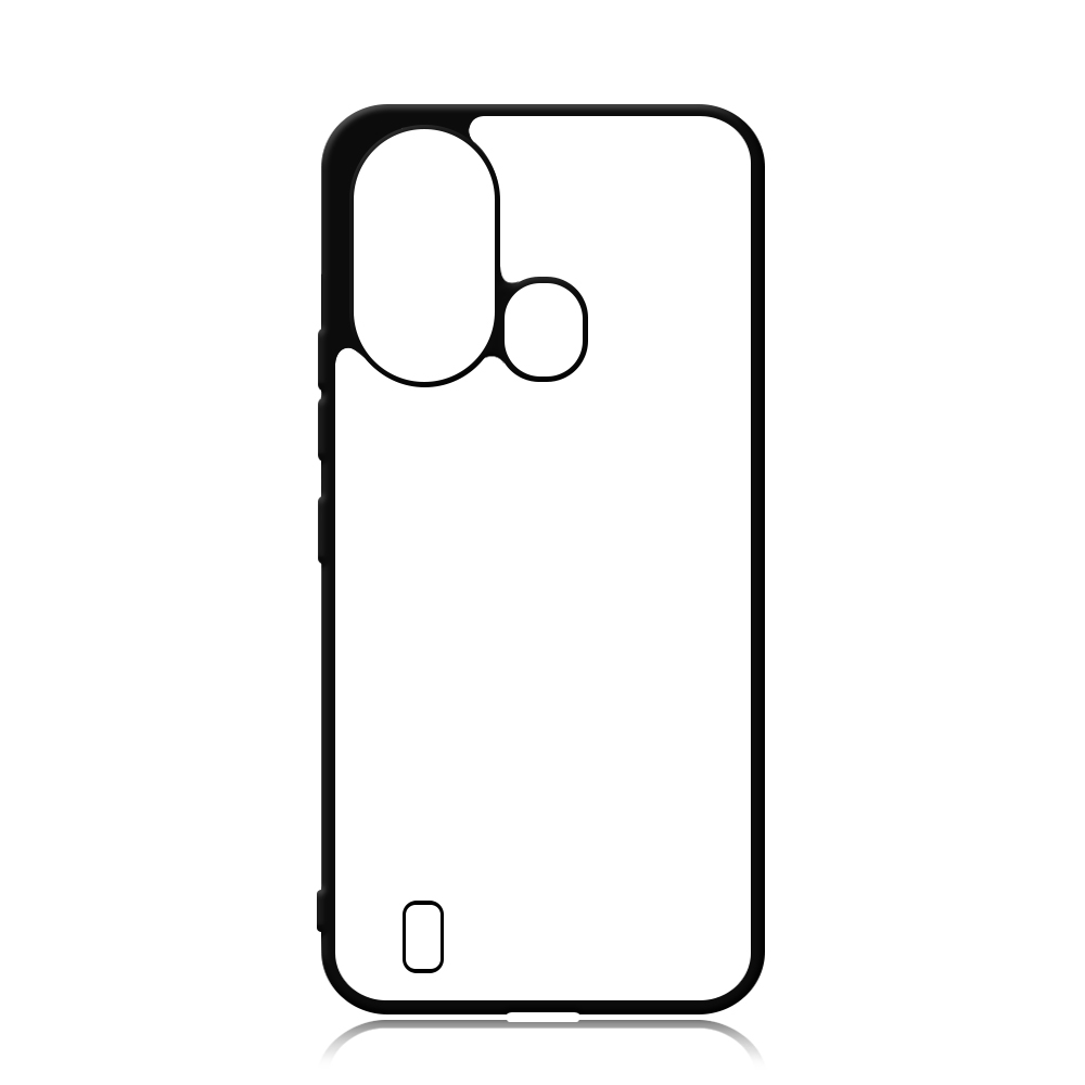 New Arrival Sublimation 2D TPU Phone Case for ZTE Blade L220 DIY Shell With Aluminum Sheet