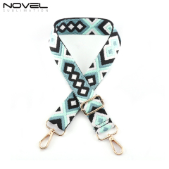 New Arrival Cotton Replacement Crossbody Shoulder Bag Strap Style Multicolor Canvas Crossbody Strap for Handbags
