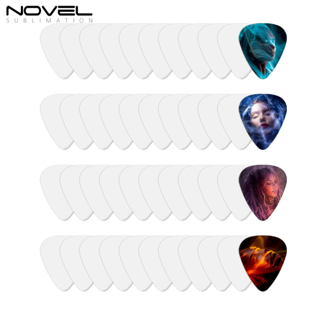 Blank UV Printing Guitar Pick 0.71 mm Thickness Guitar Pick Personalized Women Men Guitarists Acoustic Classical Electric Bass Guitar