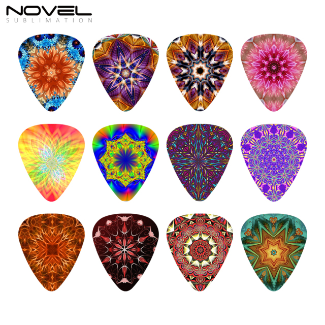 UV Printing Guitar Pick 0.71 mm Thickness Guitar Pick Personalized Women Men Guitarists Acoustic Classical Electric Bass Guitar