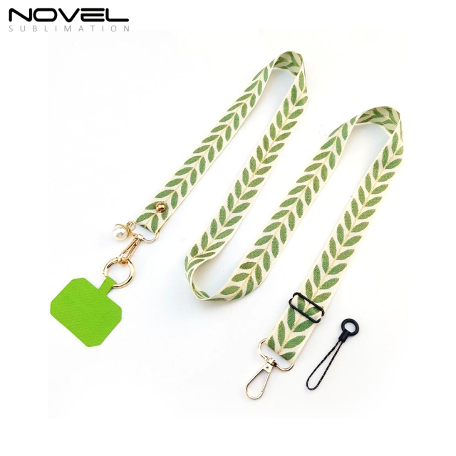 New Arrival Phone Strap Style Multicolor Vine Leaf  Adjustable Lanyard