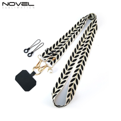 New Arrival Phone Strap Style Multicolor Vine Leaf  Adjustable Lanyard