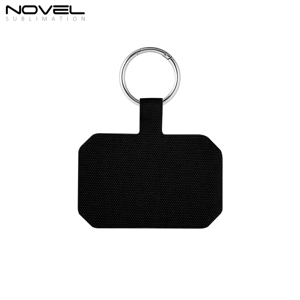 Phone Case Lanyard Card Spacer Fixing Piece Colorful Canvas Sturdy and Durable Spring Buckle Removable Phone Spacer