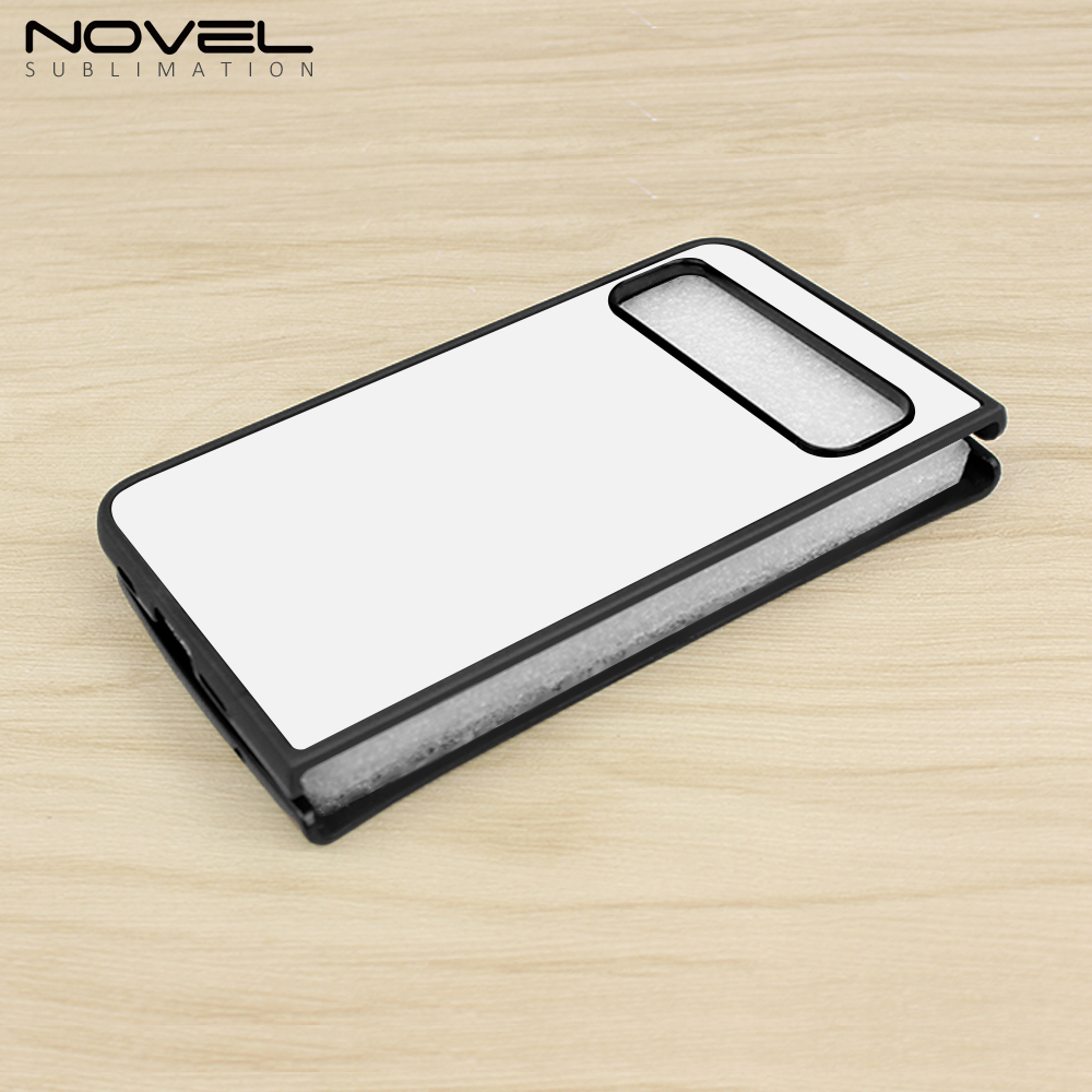 Sublimation Blank 2D TPU Phone Case for Google Pixel Fold,Google 9 Pro Fold DIY Shell With Aluminum Insert