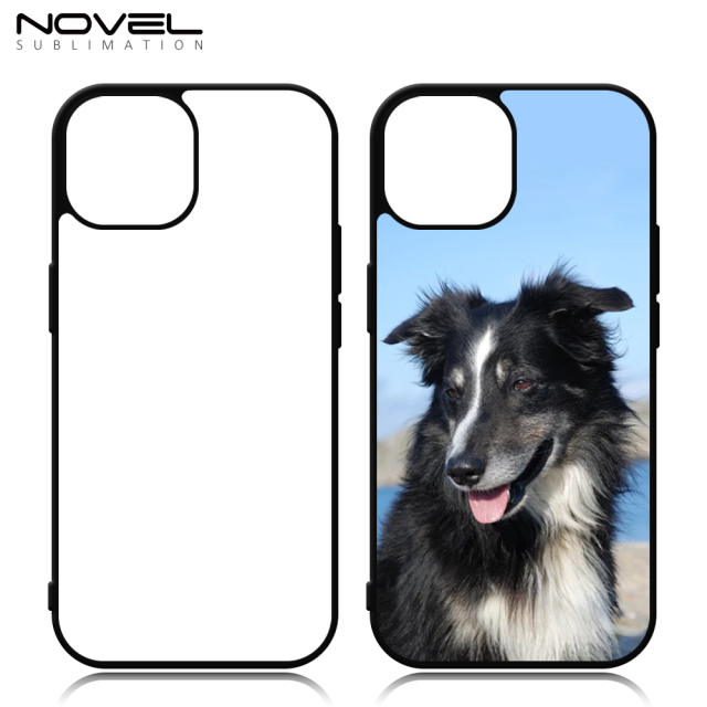 New Arrival Sublimation 2D TPU Phone Case for iPhone 15 Series DIY Shell With Aluminum Sheet