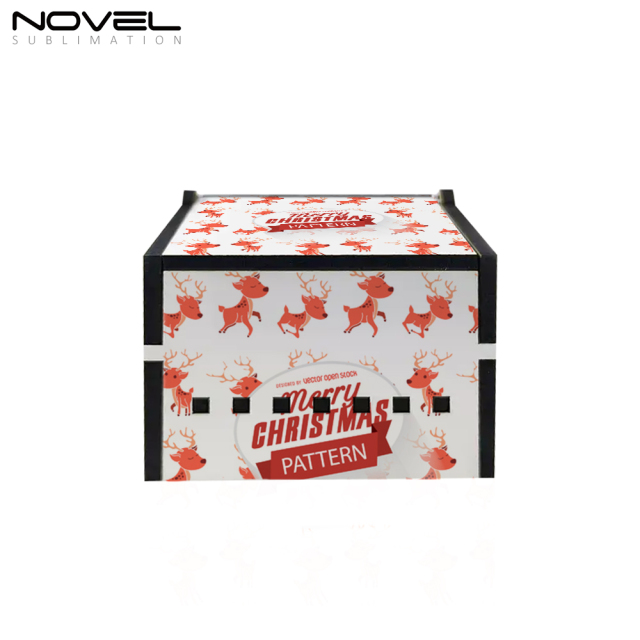 New Arrival Sublimation MDF Music Box Blank DIY Xmas Gift Custom Gift