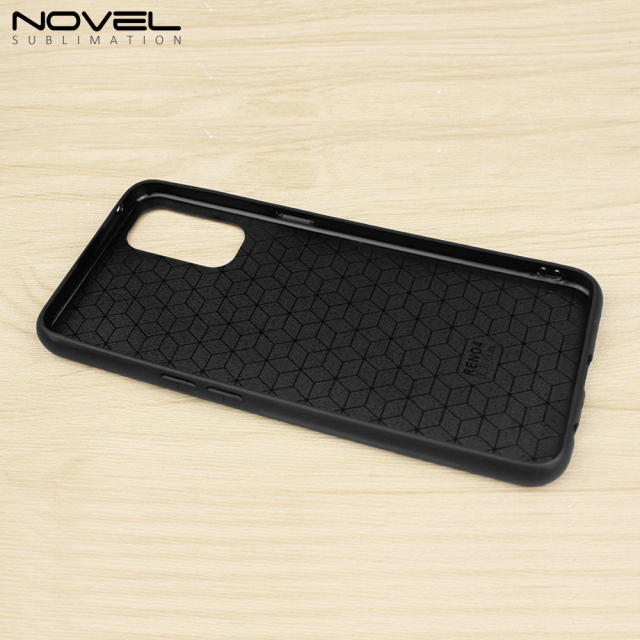 New Arrival Sublimation 2D TPU Phone Case for Reno 4 Series with Aluminum Insert