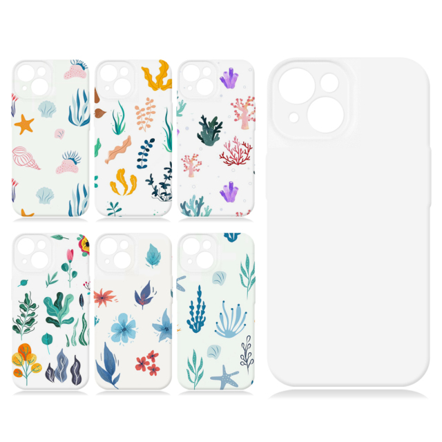 New Arrival 3D Film Sublimation Printing Plastic Phone Case For iPhone 15 Series Full Coverage Mobile Phone Case