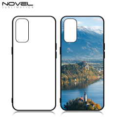 New Arrival Sublimation 2D TPU Phone Case for Reno 4 Series with Aluminum Insert