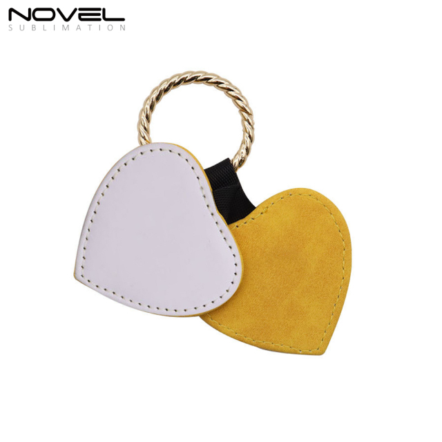 New Arrival PU Leather Sublimation Magnetic Hat Clip for Traveling Bags,Backpacks,Luggage Totes Hat Holder with Heart Shape