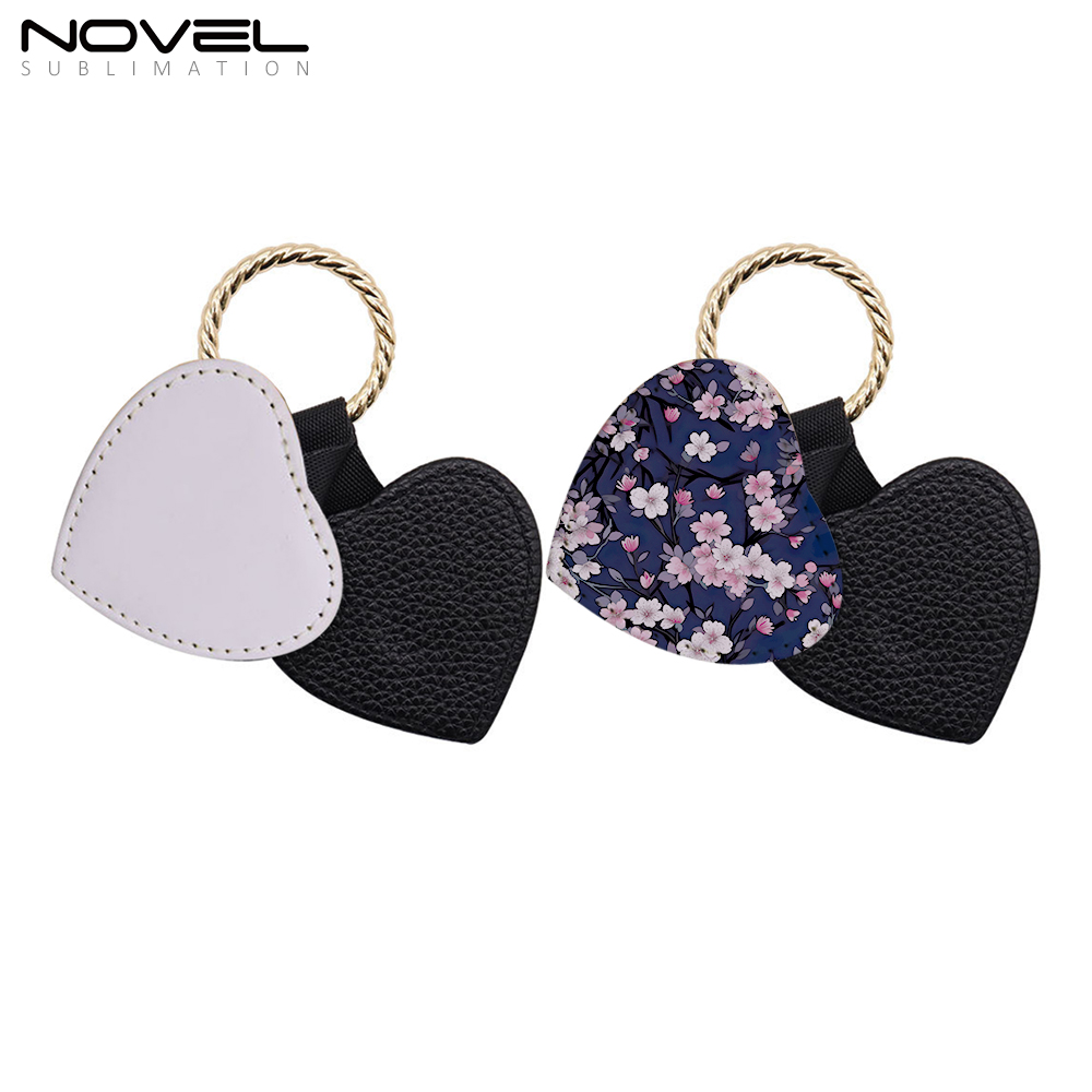 PU Leather Sublimation Magnetic Hat Clip for Traveling Bags,Backpacks,Luggage Totes Hat Holder with Heart Shape