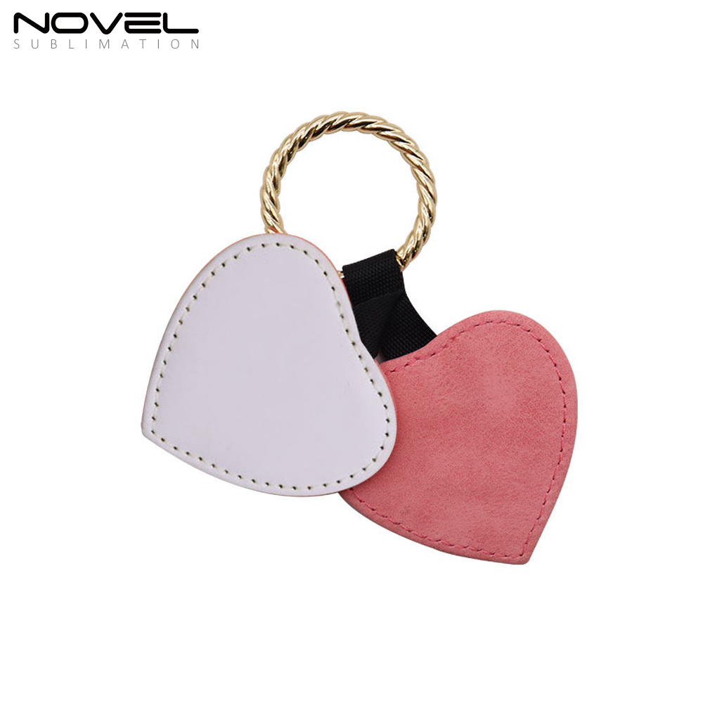 PU Leather Sublimation Magnetic Hat Clip for Traveling Bags,Backpacks,Luggage Totes Hat Holder with Heart Shape