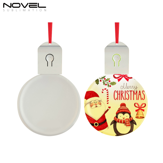 New Arrival Sublimation Acrylic Light Pendant Christmas Decoration Blank Pendant Lights