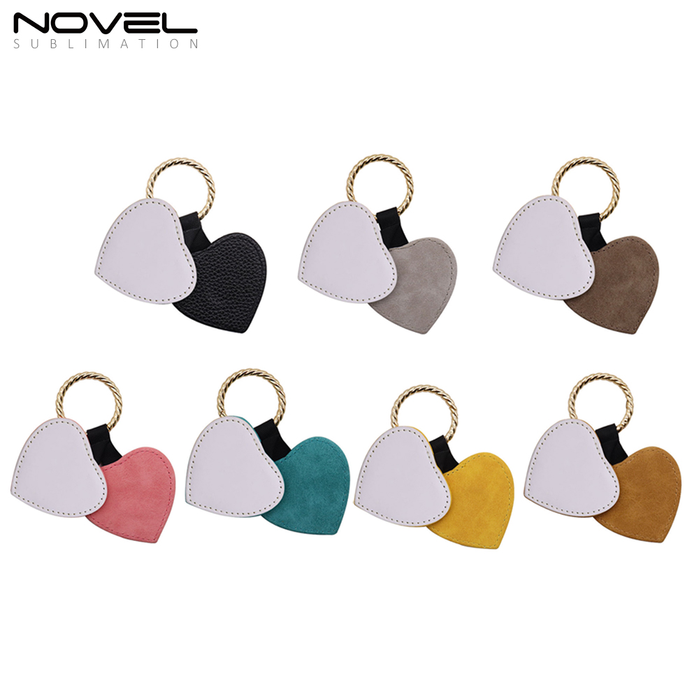 PU Leather Sublimation Magnetic Hat Clip for Traveling Bags,Backpacks,Luggage Totes Hat Holder with Heart Shape