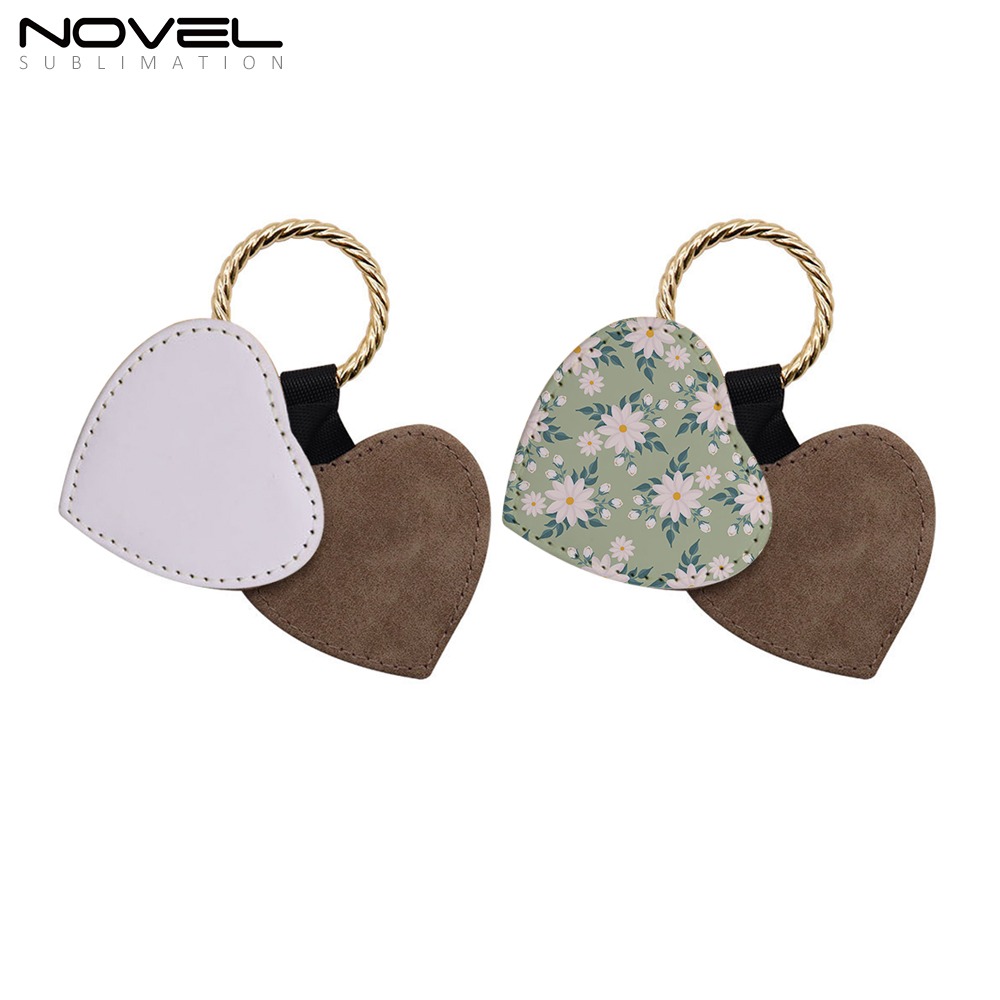 PU Leather Sublimation Magnetic Hat Clip for Traveling Bags,Backpacks,Luggage Totes Hat Holder with Heart Shape