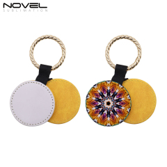 New Arrival PU Leather Sublimation Magnetic Hat Clip for Traveling Bags,Backpacks,Luggage Totes Hat Holder with Round Shape