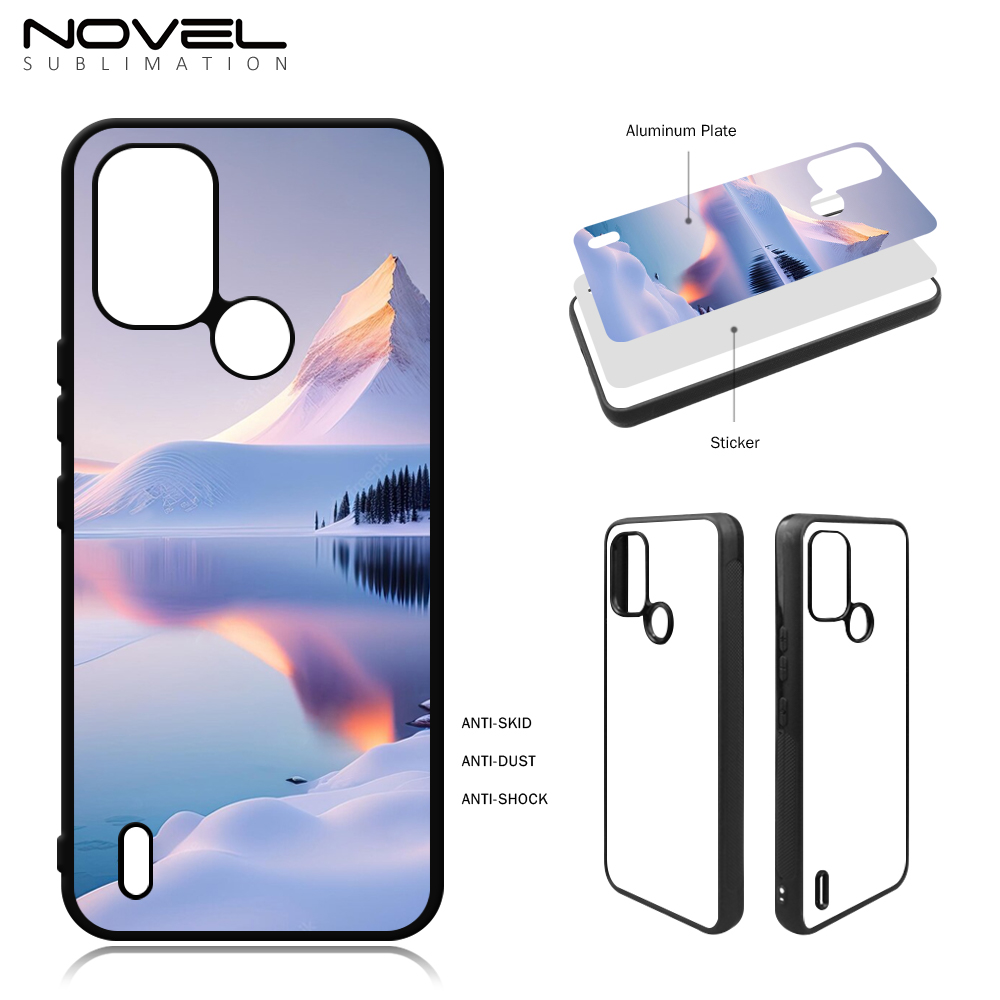 New Arrival Sublimation 2D TPU Phone Case for Nokia C31 DIY Shell With Aluminum Sheet