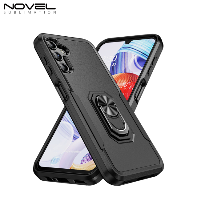 New 2-in-1 Phone with Bayer Material Magnetic Ring Car Phone Case for Samsung Series