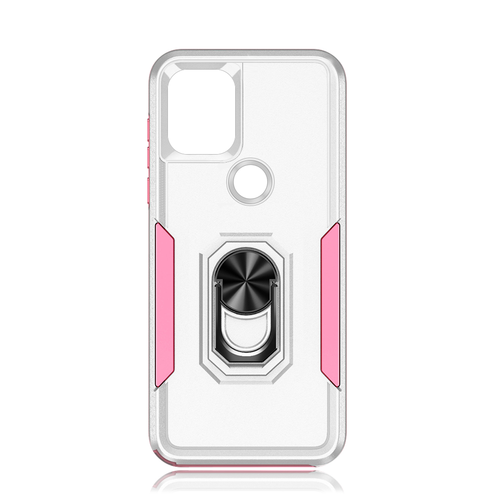 New 2-in-1 Phone with Bayer Material Magnetic Ring Car Phone Case for Moto Series