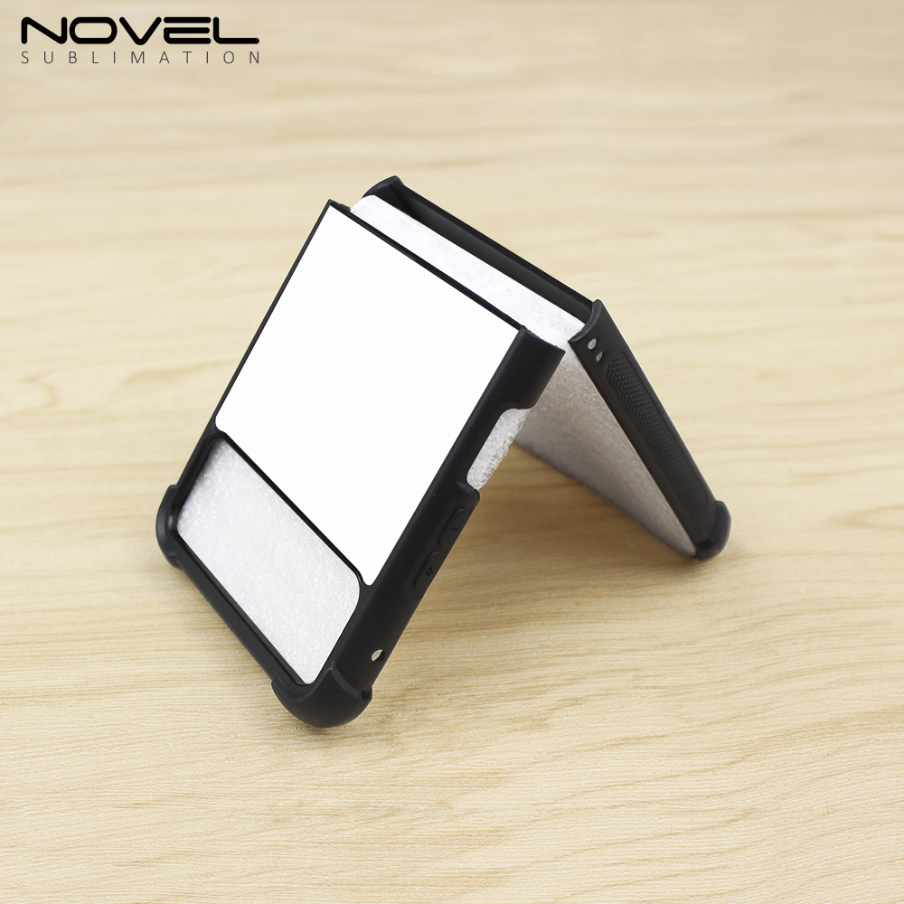 New Arrival Sublimation Blank 2D TPU Phone Case for MOTO Razr 50,MOTO Razr 40,MOTO RAZR 2023 DIY Shell With Aluminum Insert