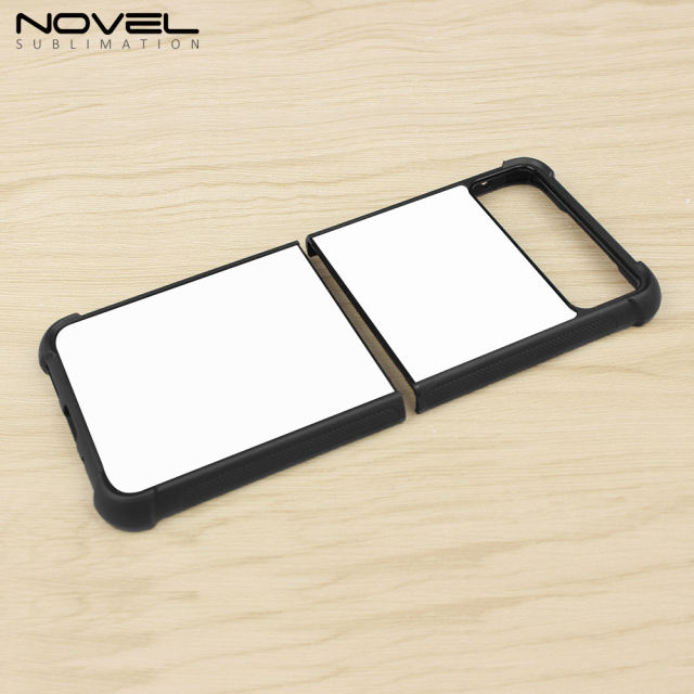 New Arrival Sublimation Blank 2D TPU Phone Case for MOTO Razr 40 Series DIY Shell With Aluminum Insert