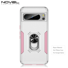 New 2-in-1 Phone with Bayer Material Magnetic Ring Car Phone Case for Google Series