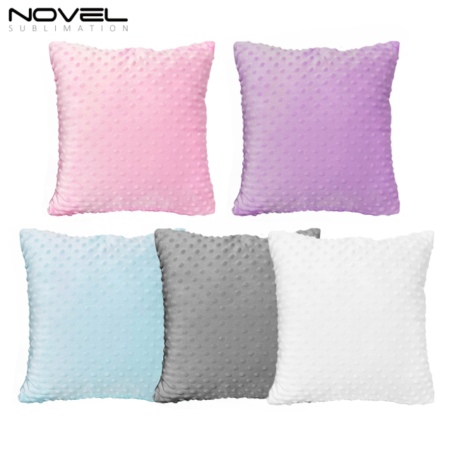 Sublimation Blank Bean Pillow Case Colorful with Concealed Zippers Pillow Case Cover