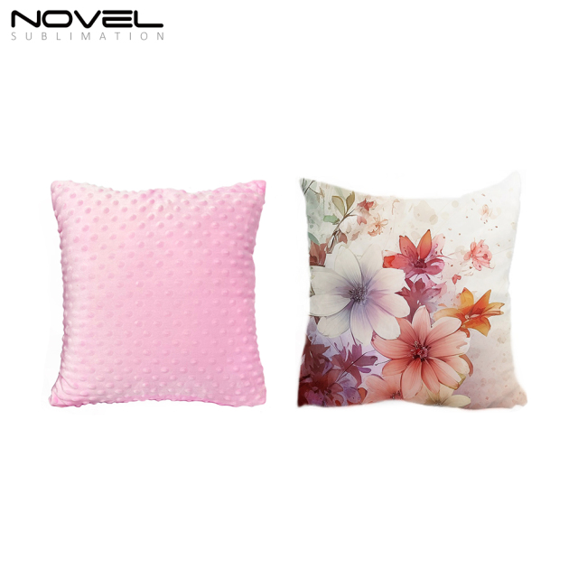 Sublimation Blank Bean Pillow Case Colorful with Concealed Zippers Pillow Case Cover