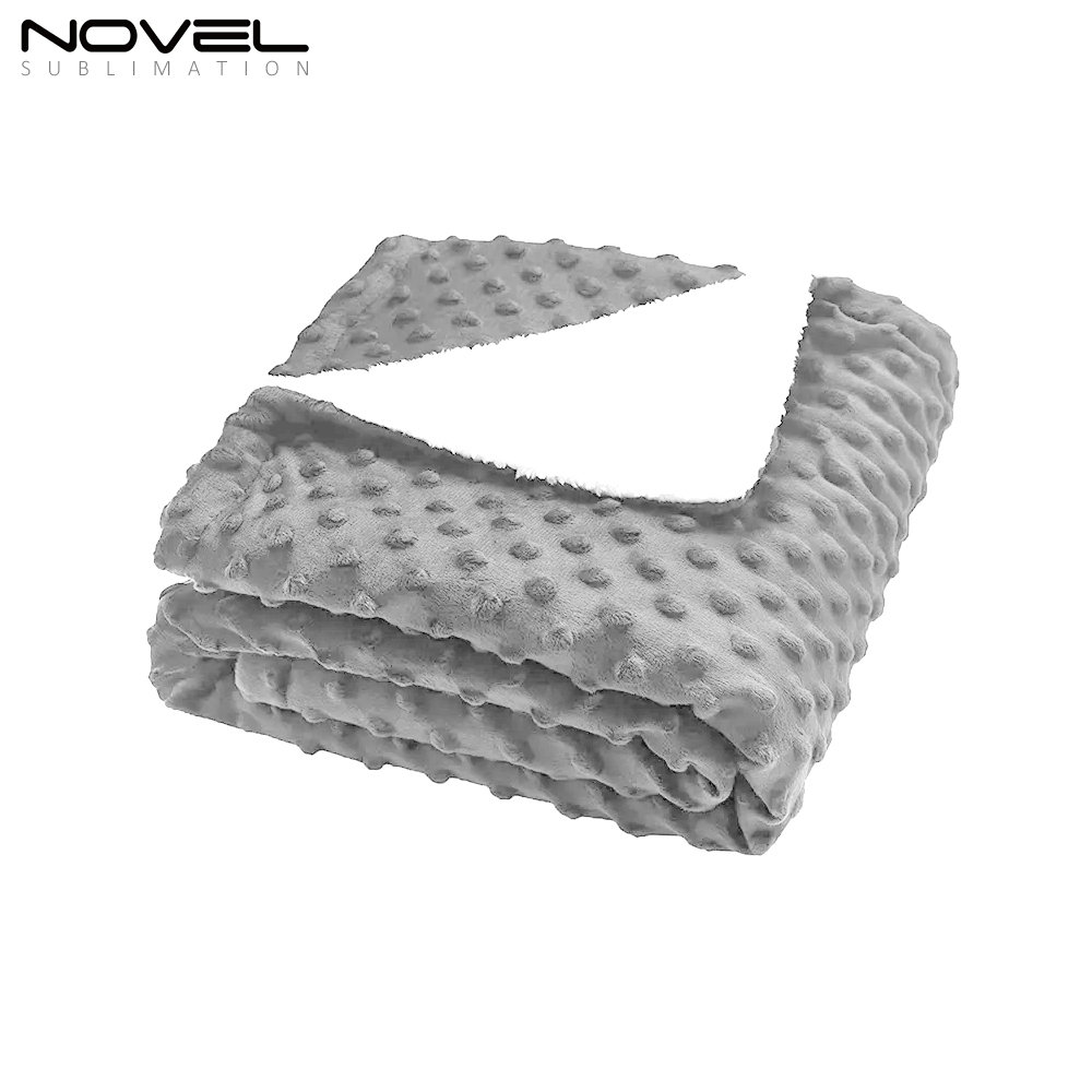 Sublimation Blank Bean Blanket Soft Colorful Blanket for DIY Custom Personalised Photo