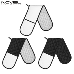 Sublimation DIY Polyester Oven Mitt with Overlock Design