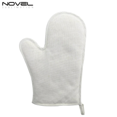 Sublimation DIY Linen Heat Resitant Gloves with Overlock Design